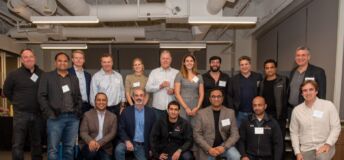 Photo of Ballistic Ventures' partners and portfolio company founders.