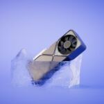 Photo illustrating concept of cooling a graphics processing unit (GPU).