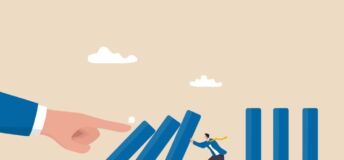 Photo illustrating concept of risk management